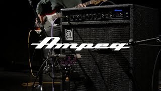 Ampeg BA210 Bass Combo Amp V2  Gear4music demo [upl. by Genesa]