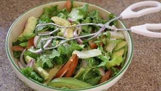 ማማዬ Ethiopian FoodSelata  How to Make Salad  የሳላድሰላጣ አሰራር [upl. by Rrats]