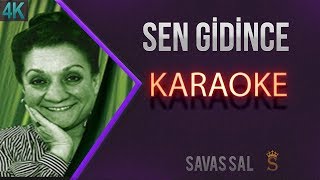 Sen Gidince Bak Neler Oldu Karaoke [upl. by Kylen58]