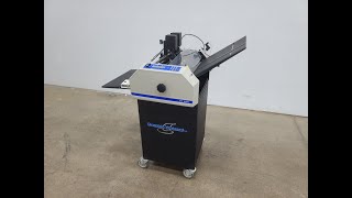 2008 Graphic Whizard GW8000P Perf  Slit  Score  Numbering Machine [upl. by Schriever84]