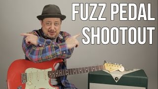 Best Fuzz Pedal Shootout  Swollen Pickle Big Muff and The Octafuzz  Martys Thursday Gear [upl. by Hploda]