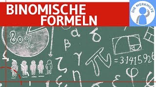 Binomische Formeln 1 2 3 Binomische Formeln amp Beispiele  einfach erklärt [upl. by Gronseth]