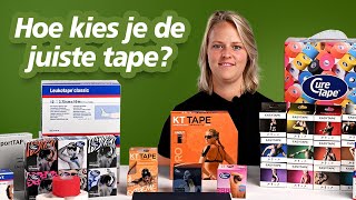 Hoe Kies Je De Juiste Tape [upl. by Ephrem]