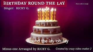 Birthday Round the Lay  Arranged by RICKY GACUTNO [upl. by Meeker816]