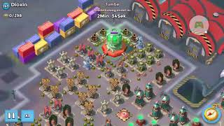 Boom Beach  Operation Dead End  Dioxin  zooka solo 19 million Hp [upl. by Artenal]