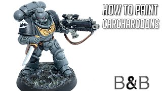 How to paint Carcharodons [upl. by Ojoj]