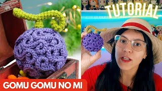 GOMU GOMU NO MI LUFFY One Piece Amigurumi Tutorial  Notivagar [upl. by Driskill]