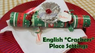 How To Make English Christmas Crackers American Version [upl. by Ailecec]