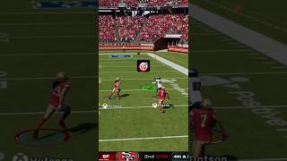 Dotson with the burners madden25 shortsfeed clip eagles nfl footballshorts fypshorts short [upl. by Aiekam]