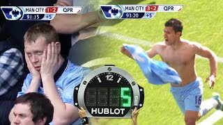 El Día que el KUN AGÜERO de ÚLTIMO MINUTO GANÓ la PREMIER LEAGUE para el CITY [upl. by Ho]