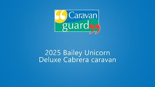 2025 Bailey Unicorn Deluxe Cabrera caravan [upl. by Snider]