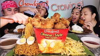 Chowking Cravings  8 Pcs Crispy Chicken  Sweet and Spicy Pancit Canton  French Fries Mukbang [upl. by Timmy]