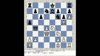 Vyzmanavin Alexey vs Neverov Valeriy  URS Chess U26 1985 Lvov Ukraine [upl. by Nolyat]