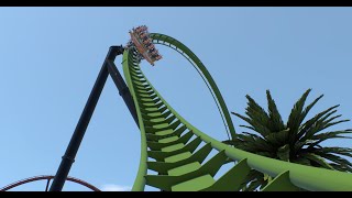 BampM Morgawr  NextGen Dive Coaster  Narrow Hyper Dive Model  NL2 Pro  Frame Mounted 4K POV [upl. by Niela]