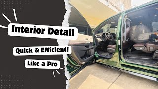 Learn how to detail your interior in UNDER 8 MINUTES [upl. by Linis672]