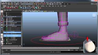 Creating a Character Rig  Part 19 Reverse foot rig Advanced [upl. by Os791]