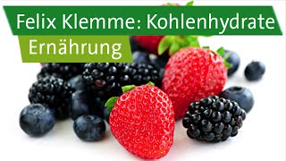 Ernährung – Felix Klemme über Kohlenhydrate [upl. by Askwith]