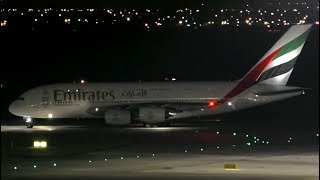 3 AWESOME Airbus A380 NIGHT Takeoffs  Qatar Emirates Etihad ● Melbourne Airport Plane Spotting [upl. by Devin409]