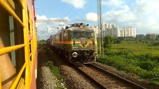 💚💚Just a Wow Moment of Beautiful ❤️❤️ Location with Handsome Electric ⚡⚡ Locomotive 💙💙 [upl. by Assenay]