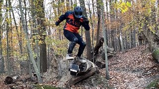 Taking onewheel tricks to the trails [upl. by Sosthenna892]