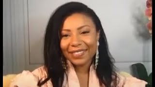 Shalita Grant laughs about her vocal tics on Search Party and teases You season 3  GOLD DERBY [upl. by Strohbehn]