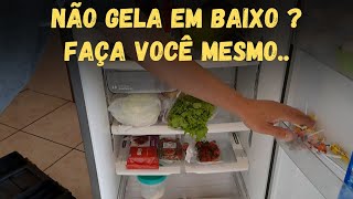 Geladeira não gela em baixoresolva em 20 minutos [upl. by Neu756]