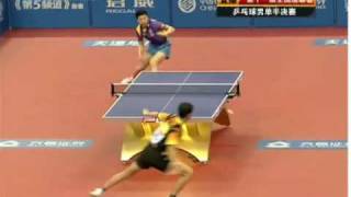 Ma Long vs Wang Liqin  Loops and Counterloops [upl. by Martinelli39]