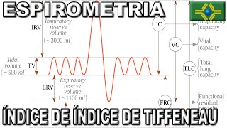 ESPIROMETRIA  ÍNDICE DE TIFFENEAU  Teste de Função Pulmonar [upl. by Kevina]