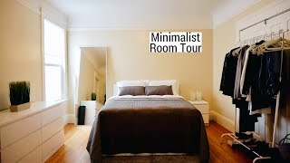 MINIMALIST BEDROOM TOUR 2017 l Brittany Hayles [upl. by Enobe]