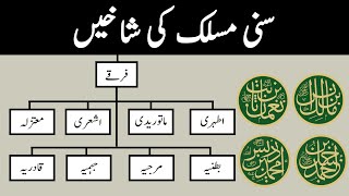 Branches of Sunni  Sects in Sunni Muslim  How are Sunnis divided sunni ashari maturidi [upl. by Sarine]