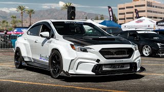 Subie Fest 2024 Battle Aero 22 Subaru WRX VB Wide Body Kit [upl. by Nlocnil]