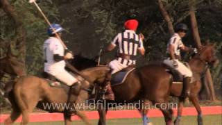 Polo match at the PBG Parade Ground Rashtrapati Bhawan [upl. by Eeslek]