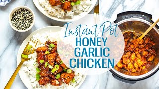 Instant Pot Honey Garlic Chicken [upl. by Chak]