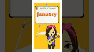 months of the year song January February song for kids Staylittle channel [upl. by Adnik958]