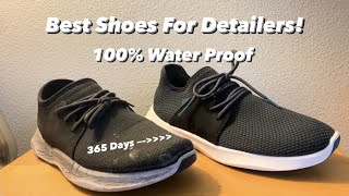 Best Shoes For Detailers 100 Water Proof And A New Product Review [upl. by Paolina259]