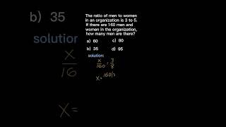 Ratio and Proportion Word Problems  solidmath shorts mathshorts ratio proportion [upl. by Kazmirci]