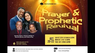 Prayer amp Prophetic Revival Pt2  Apostle Dr Benny King [upl. by Yralih]