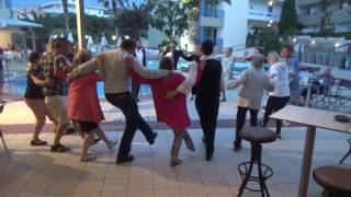 Greek Night at Ibiscos Garden Hotel Crete  26 May 2017 [upl. by Byron]