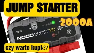 NOCO GB70 jump starter 2000A urządzenie rozruchowe noco gb70 urządzenierozruchowe [upl. by Acimahs]