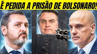 É PEDIDA A PRISÃO DE BOLSONARO E MAURO CID TÁ LASCADO [upl. by Seni]