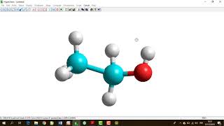 TUTORIAL APLIKASI HYPERCHEM  OPTIMASI SENYAWA ETANOL [upl. by Jesus]