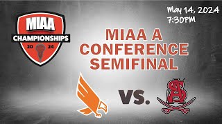 2024 MIAA A Lacrosse Semifinal 730PM McDonogh vs Archbishop Spalding [upl. by Neelie]