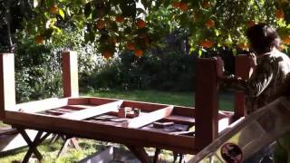 Making of garden table in one day [upl. by Cochran]