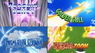 All Special Moves in Inazuma Eleven Ares English Dub [upl. by Kanter]