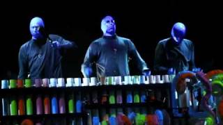 Blue Man Group on NCLs Norwegian Epic  CruiseGuycom [upl. by Cirre]