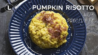 Pumpkin Risotto with Prosciutto  Food Channel L Recipes [upl. by Giana]