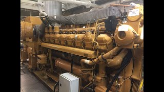 Caterpillar 3516c Generator Engine [upl. by Adriaens]