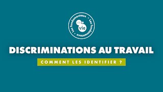 Discriminations au travail comment les identifier [upl. by Marvella]