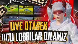 LOKALKA BILAN WOW KARTA UC LI LOBBYLAR LIVE OTABEK GOO BOSAMIZ [upl. by Nylhtiak56]