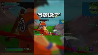 OG Fortnite Is Back 🤣 [upl. by Layol]